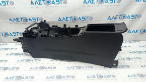 Central console Nissan Sentra 20 - bare, black, scratches, cracked mount