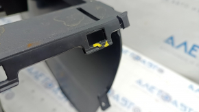 Central console Nissan Sentra 20 - bare, black, scratches, cracked mount
