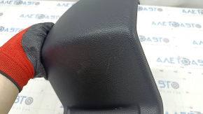 Rear center console trim Ford Fusion mk5 17-20 black, without air ducts, scratches