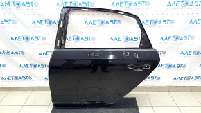 Door bare rear left VW Passat b8 16-19 USA black LC9X, dented, bumps
