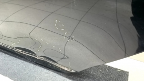 Door bare rear left VW Passat b8 16-19 USA black LC9X, dented, bumps