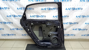 Door bare rear left VW Passat b8 16-19 USA black LC9X, dented, bumps