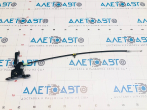 Subaru XV Crosstrek 18-23 hood release lever under the hood, with cable