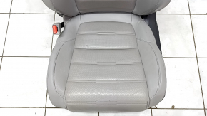 Driver's seat Honda CRV 17-22 with airbag, electric, gray leather, for cleaning