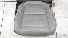 Passenger seat Honda CRV 17-22 with airbag, electric, gray leather, for cleaning