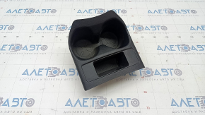 Central cup holder Nissan Rogue 14-17 black, without heated seats