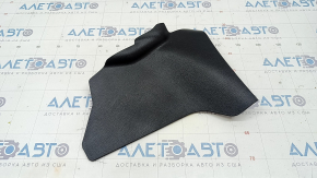 Center console trim side left Nissan Rogue 14-20 front, black