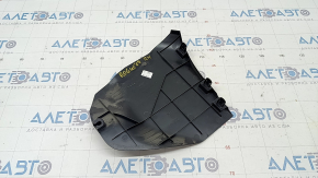 Center console trim side right Nissan Rogue 14-20 front, black