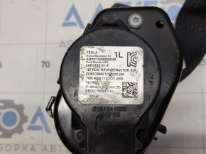Tesla Model 3 Driver Seat Belt 18- No Tensioner Black Does Not Retract