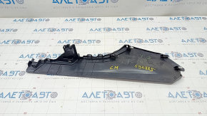 Center console trim side left Subaru Impreza 17- GK black, break crepe