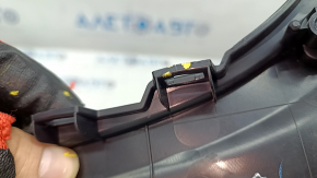 Center console trim side left Subaru Impreza 17- GK black, break crepe
