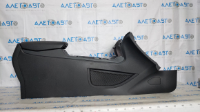 Central console armrest and cup holders Ford Escape MK3 17- leather black. scratches