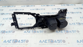 Center console trim with cup holders Subaru Impreza 17- GK black, automatic transmission, scratches