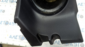 Center console trim with cup holders Subaru Impreza 17- GK black, automatic transmission, scratches
