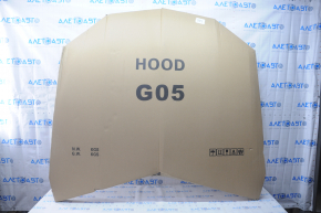 Hood bare BMW X5 G05 19-23 aluminum