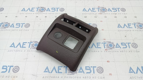 Rear center console trim Cadillac ATS 13 - brown, scratches