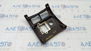 Rear center console trim Cadillac ATS 13 - brown, scratches