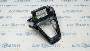 Ford Focus mk3 15-18 rest center console trim, SYNC, gray insert, scratches, peeling chrome
