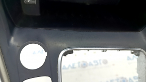 Ford Focus mk3 15-18 rest center console trim, SYNC, gray insert, scratches, peeling chrome