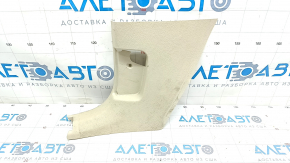 Front pillar trim lower left VW Passat b8 16-19 USA beige, scratch, rubbed