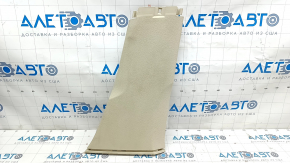 Center pillar trim lower right VW Passat b8 16-19 USA beige, scratches