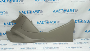 Center console trim side left Ford Escape MK3 13-16 gray, scratches, cracked mount