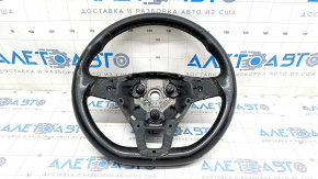 Naked steering wheel VW Passat b8 16-19 USA leather, tears, for re-upholstery