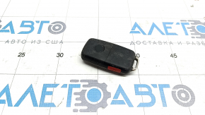 Key VW Passat b8 16-19 USA 4 buttons, folding, no emblem, worn, scratches