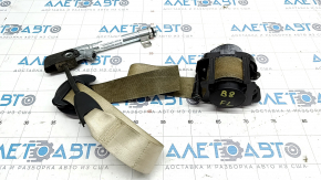 Driver's seat belt VW Passat b8 16-19 USA beige, water damage
