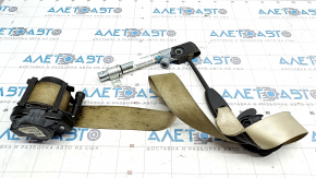 Passenger seat belt VW Passat b8 16-19 USA beige, water damage