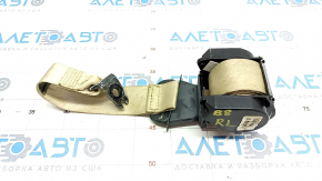 Rear left seat belt VW Passat b8 16-19 USA beige, dry cleanable