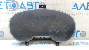 Instrument cluster Nissan Sentra 16-19 rest S 125k, scratches on glass