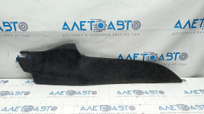 Center console trim side left Acura TLX 15- lower, black cloth