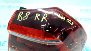 Light outer wing right VW Passat b8 16-19 USA LED dark, scratches