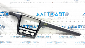 Dashboard trim central VW Passat b8 16-19 USA graphite, scratches