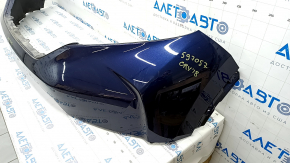Front bumper bare Honda CRV 17-19 blue B-588P, scratches