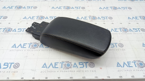 Armrest Jeep Compass 17 - leather, black, brown stitching