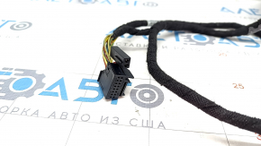 Side mirror left VW Passat b8 16-19 USA 10+2 pins, turn signal, BSM, heated, black, broken lining mount, sand