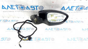 Side mirror right VW Passat b8 16-19 USA 10+2 pins, turn signal, BSM, heated, black, sand