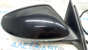 Side mirror right VW Passat b8 16-19 USA 10+2 pins, turn signal, BSM, heated, black, sand