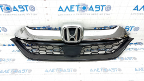 Radiator grill assembly Honda CRV 17-19 with badge, under radar cruise