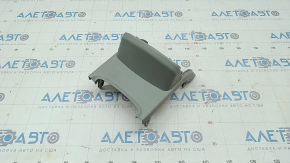 Front center console trim Toyota Prius V 12-17 light gray