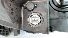 Headlight front left bare Honda CRV 17-22 halogen, broken fasteners, scratches