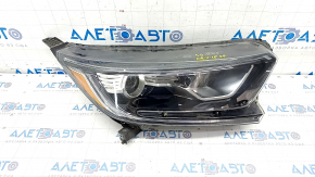 Headlight front right bare Honda CRV 17-22 halogen, broken fasteners