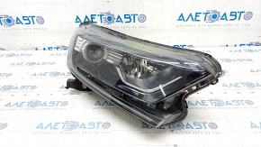 Headlight front right bare Honda CRV 17-22 halogen, broken fasteners