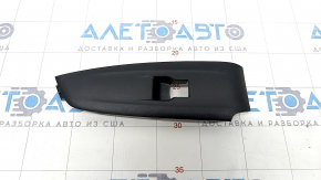 Rear right window lifter control trim Honda Accord 18-22 black