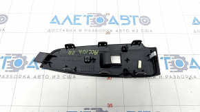 Rear right window lifter control trim Honda Accord 18-22 black