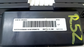 Instrument cluster Nissan Pathfinder 13-20 scratches, chips