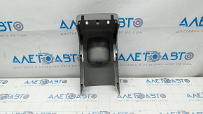Rear center console trim Hyundai Sonata 15-17 gray
