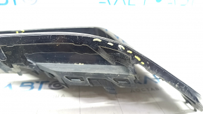 Front bumper grille side left VW Passat b8 16-19 USA R-Line, cracks, broken fasteners, sand